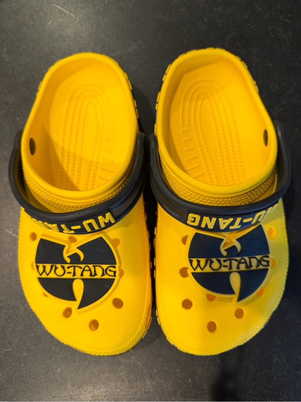 Kids' Yellow Wu Tang Crocs Shoe